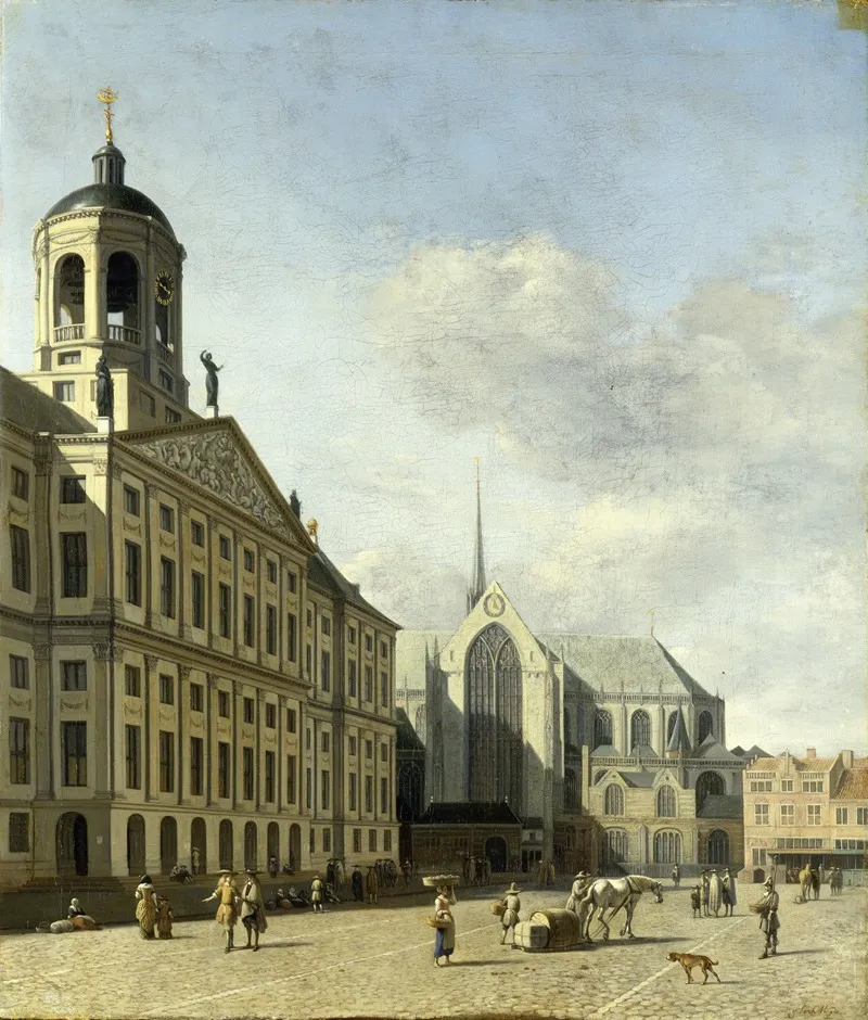 The Town Hall In Amsterdam
