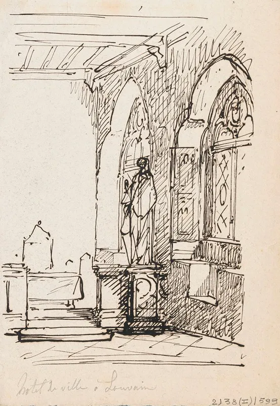 The Town Hall In Leuven