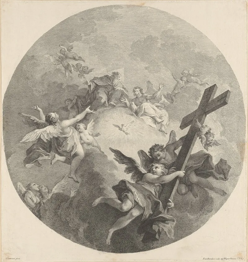 The Trinity Surrounded By Angels 2