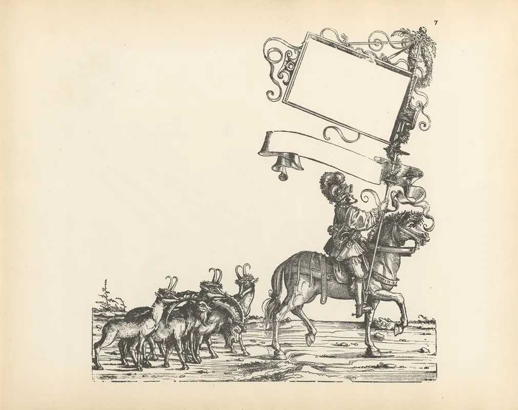 The Triumphs Of The Emperor Maximilian I Pl 07