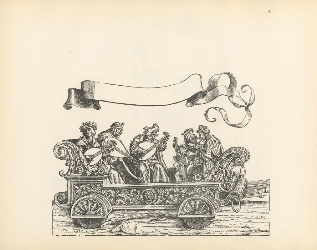 The Triumphs Of The Emperor Maximilian I Pl 18