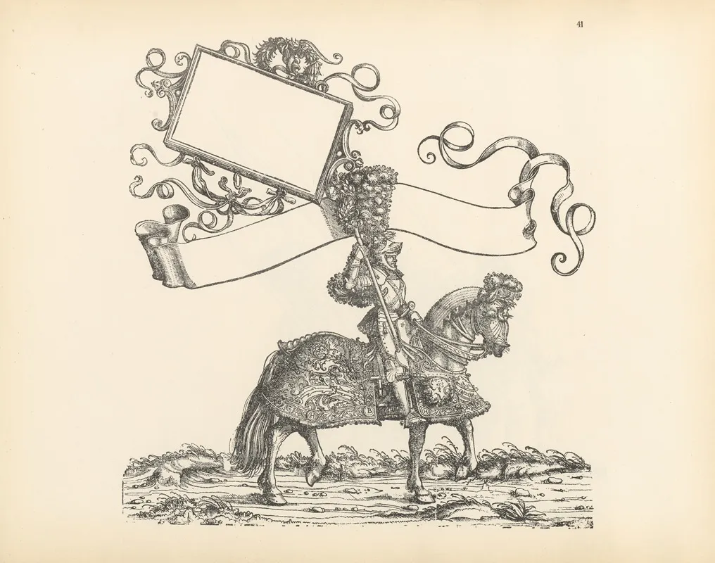The Triumphs Of The Emperor Maximilian I Pl 41