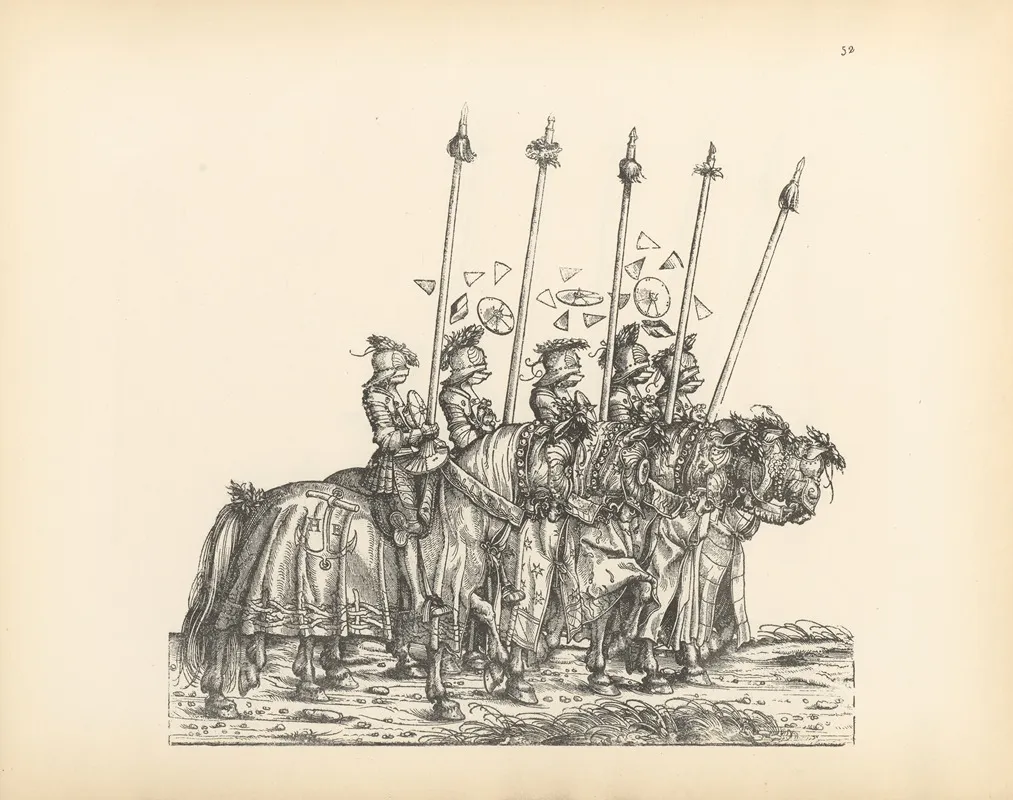The Triumphs Of The Emperor Maximilian I Pl 52