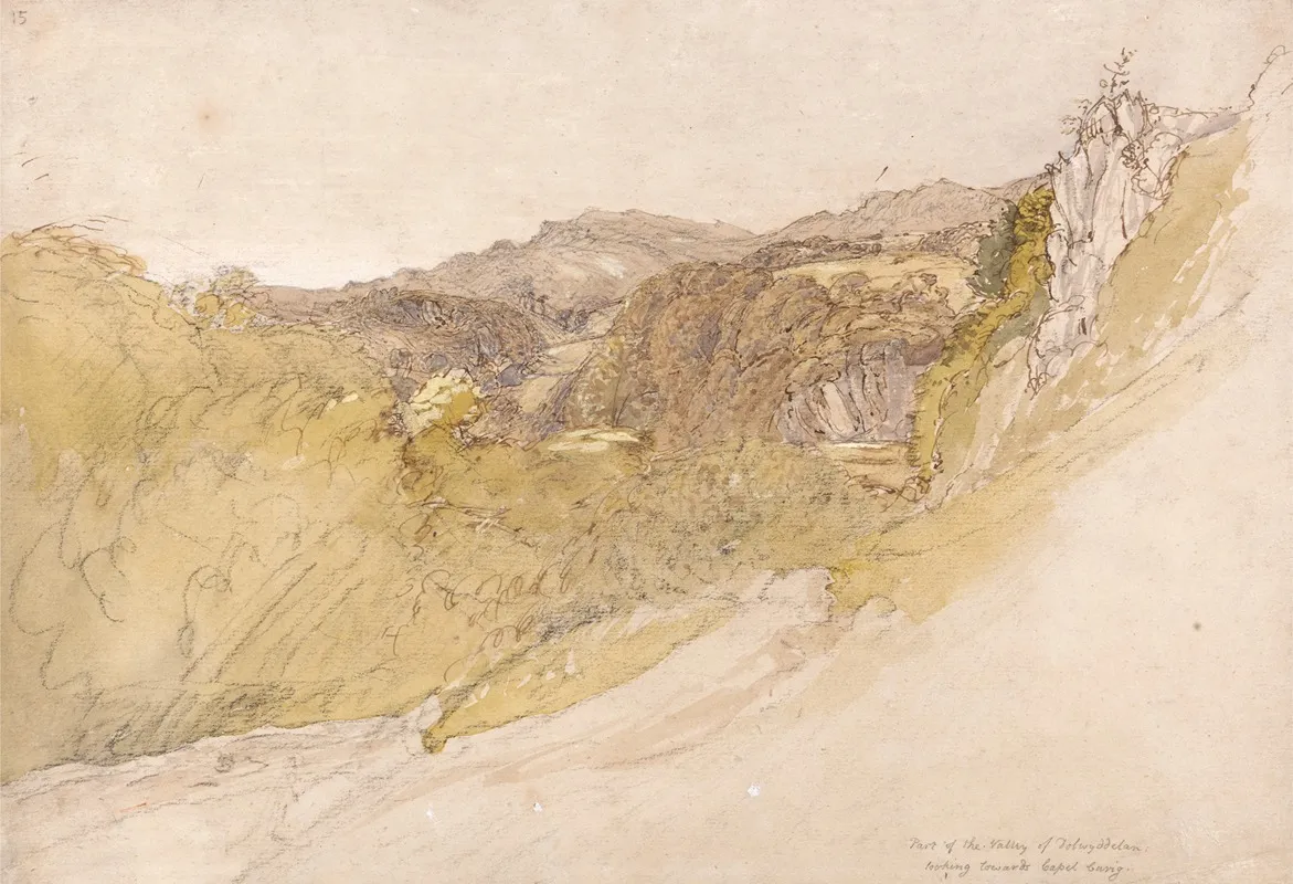 The Valley Of Dolwyddelan