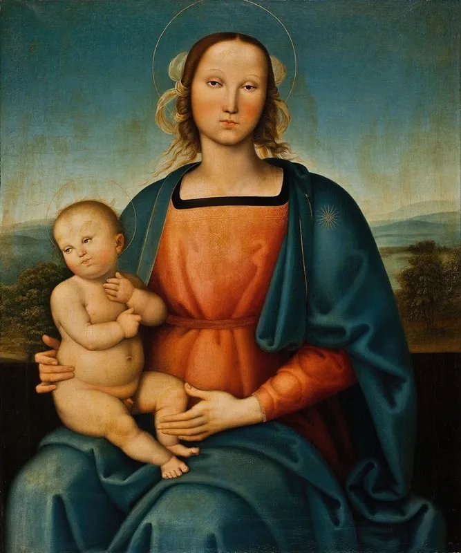 The Virgin And Child 3