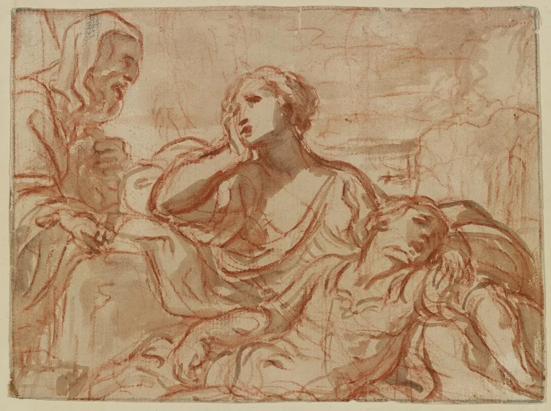 The Virgin Mourning