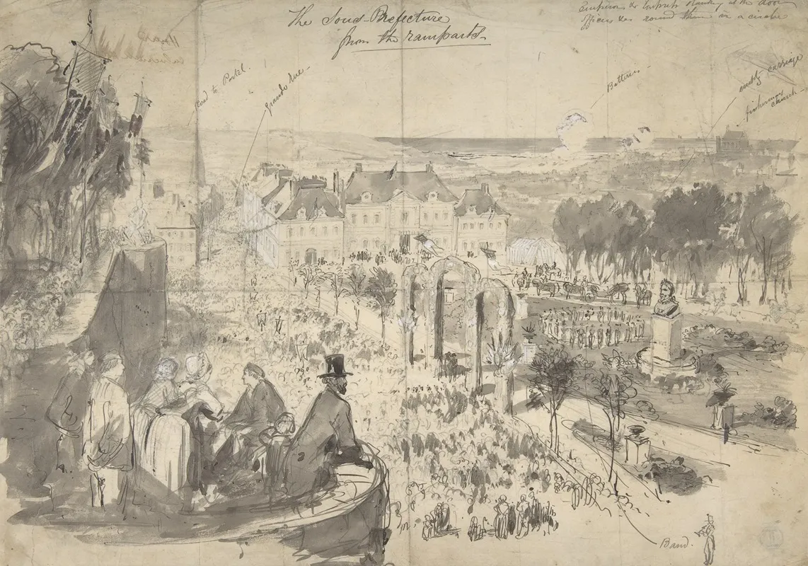The Visit Of Napoleon Iii To Boulogne Sur Mer