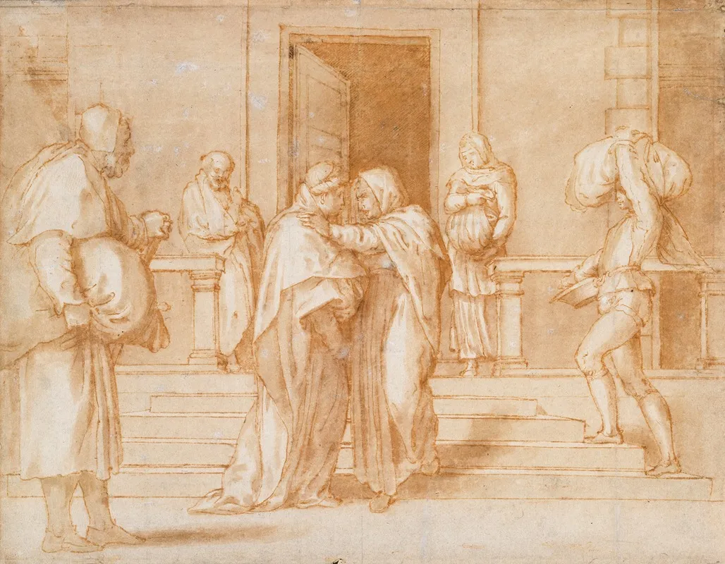 The Visitation After Andrea Del Sarto