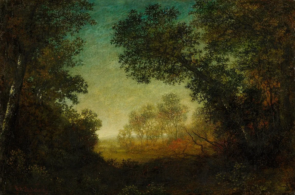 The Vista by Ralph Albert Blakelock - Canvas Print