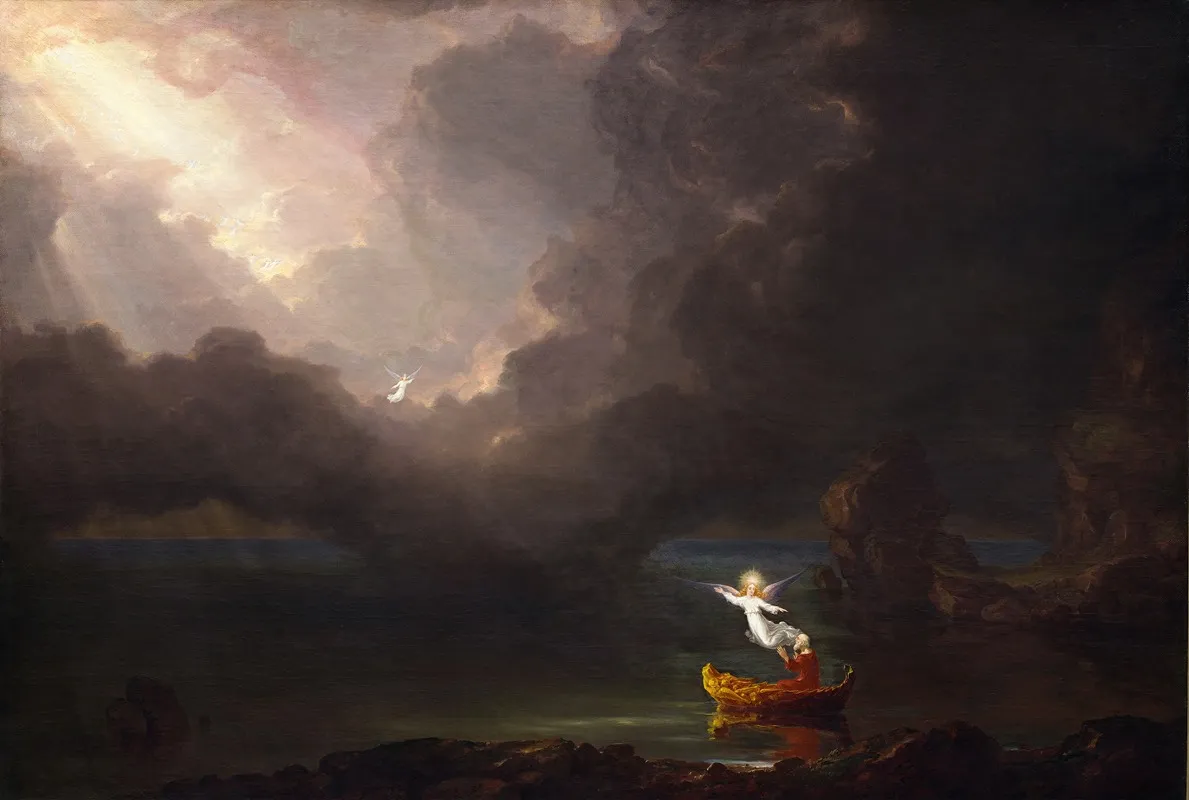 The Voyage Of Life Old Age
