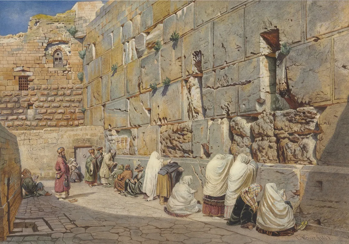 The Wailing Wall Jerusalem