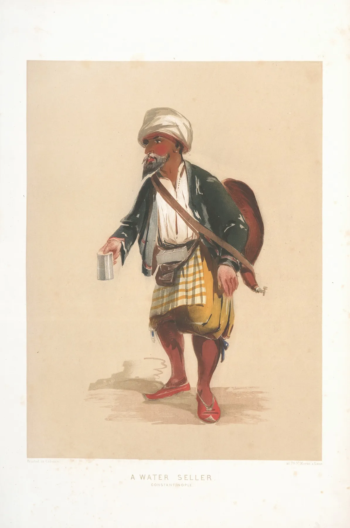 The Water Seller 2 by Forbes MacBean - Canvas Print