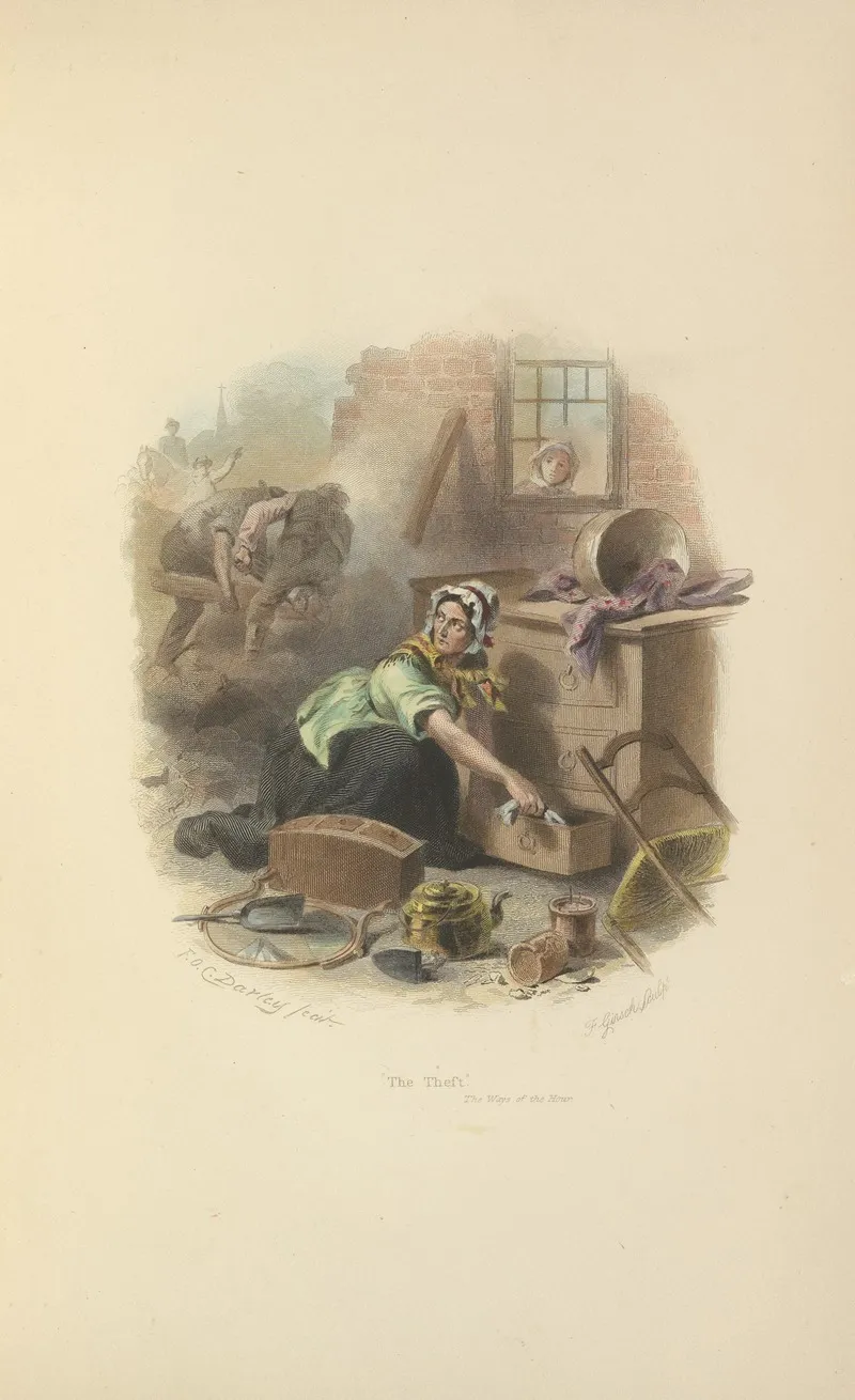 The Ways Of The Hour by Felix Octavius Carr Darley - Canvas Print