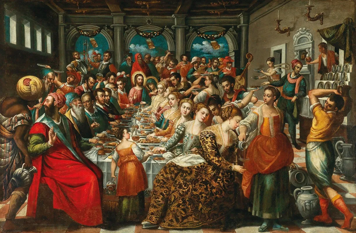 The Wedding Feast At Cana