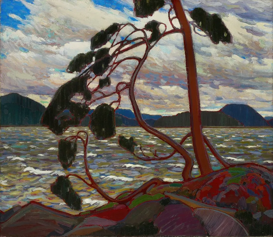 The West Wind by Tom Thomson - Canvas Print