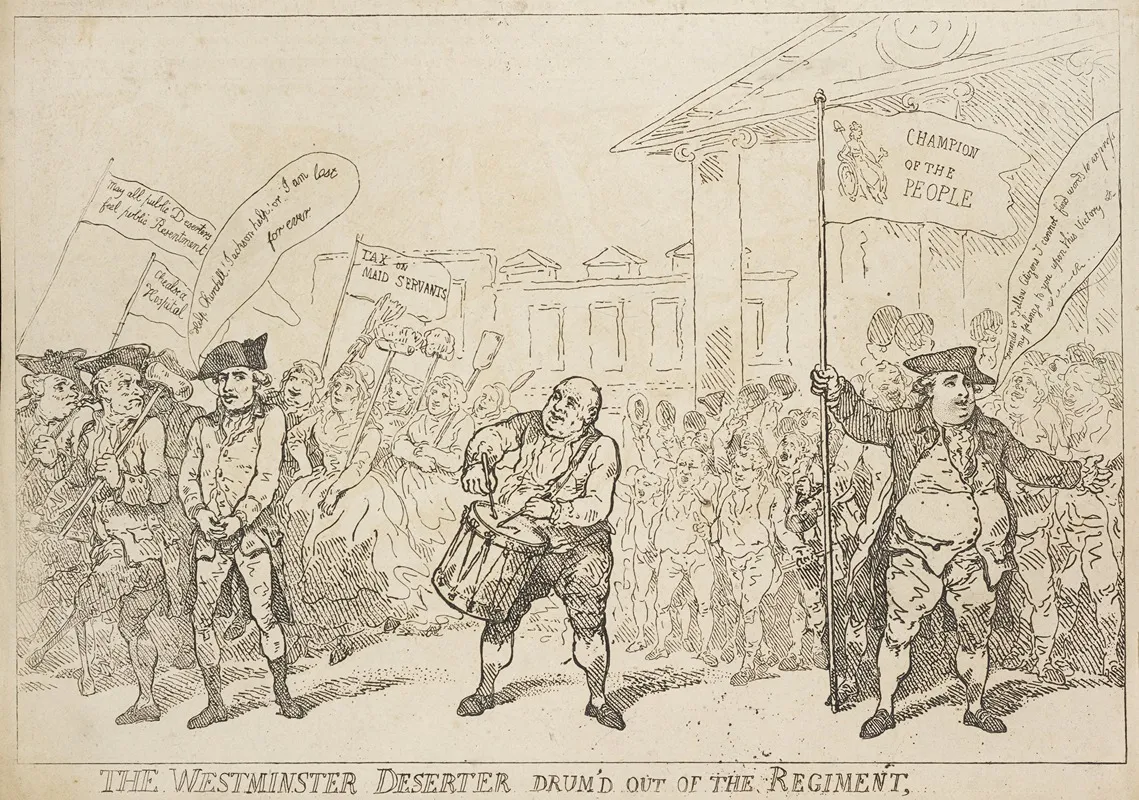 The Westminster Deserter Drumd Out Of The Regiment