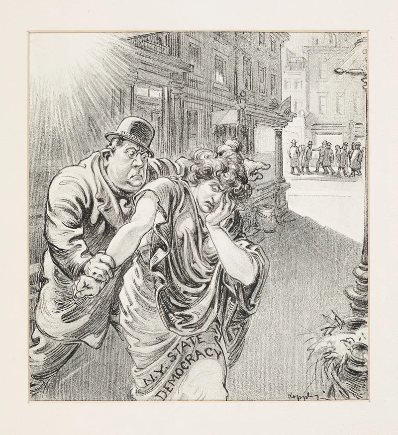 The White Slave 2 by Udo Keppler - Canvas Print