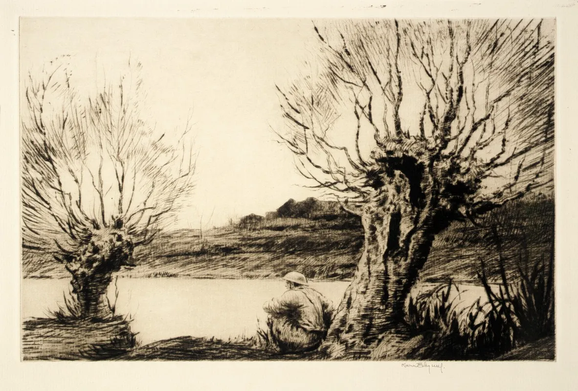 The Willows 2 by Kerr Eby - Canvas Print