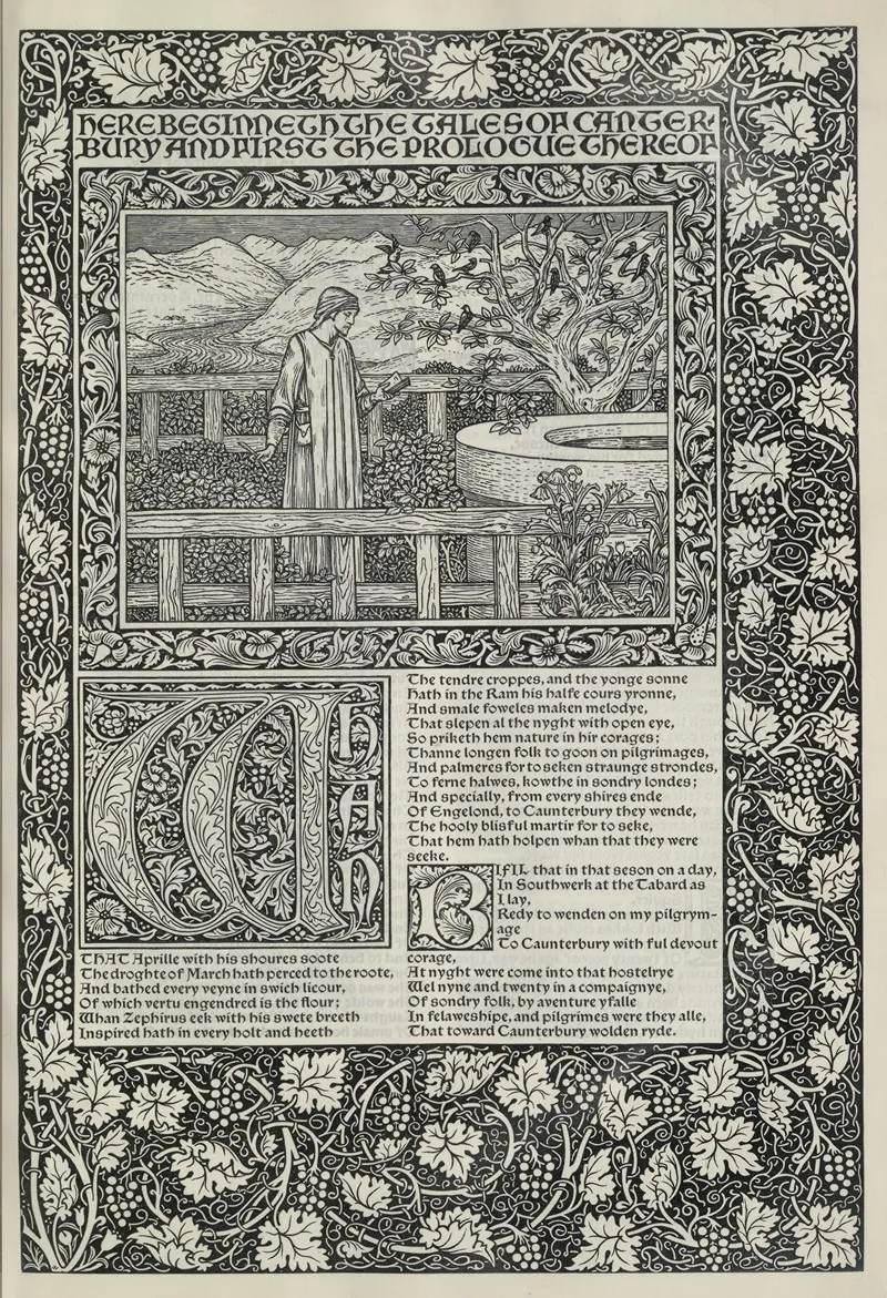 The Works Of Geoffrey Chaucer Pl 02