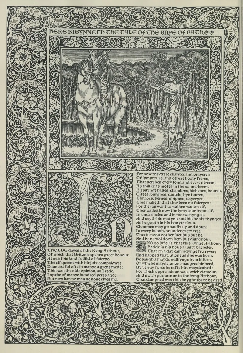 The Works Of Geoffrey Chaucer Pl 12