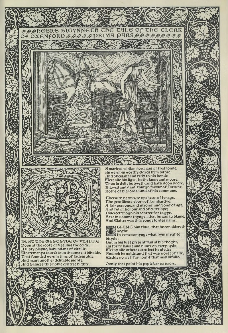The Works Of Geoffrey Chaucer Pl 15