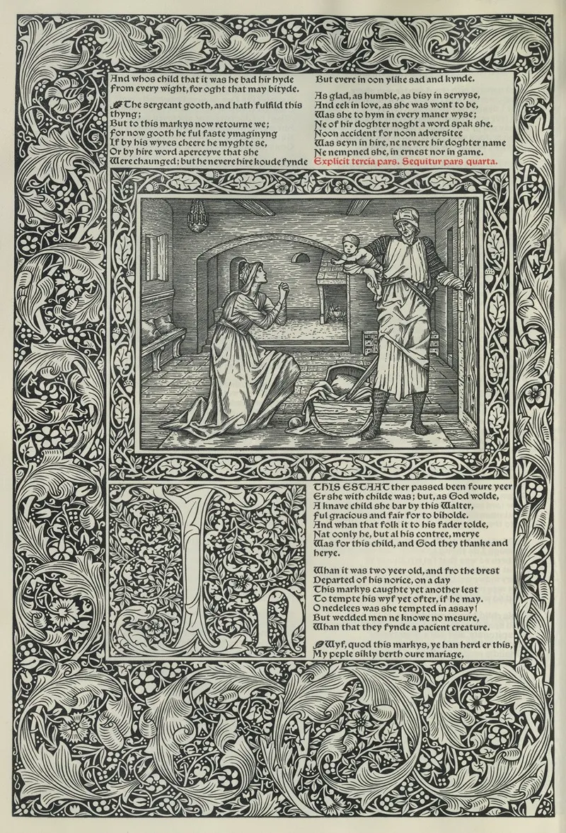The Works Of Geoffrey Chaucer Pl 18
