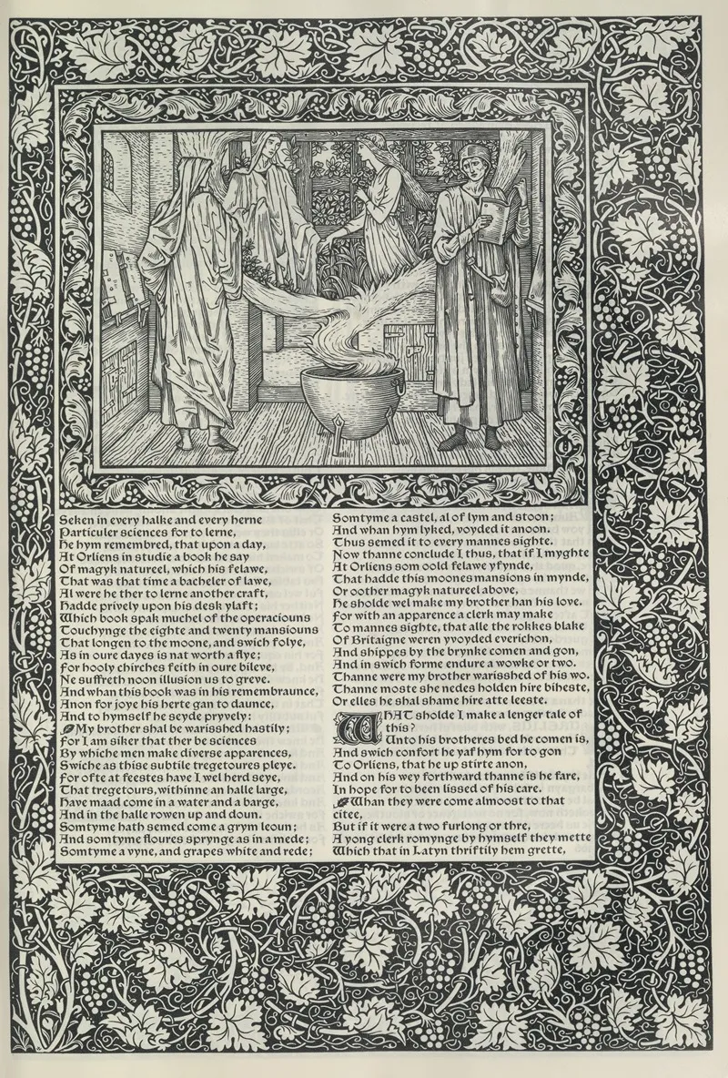 The Works Of Geoffrey Chaucer Pl 25