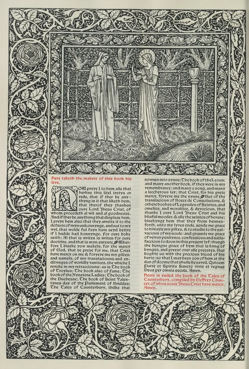 The Works Of Geoffrey Chaucer Pl 29