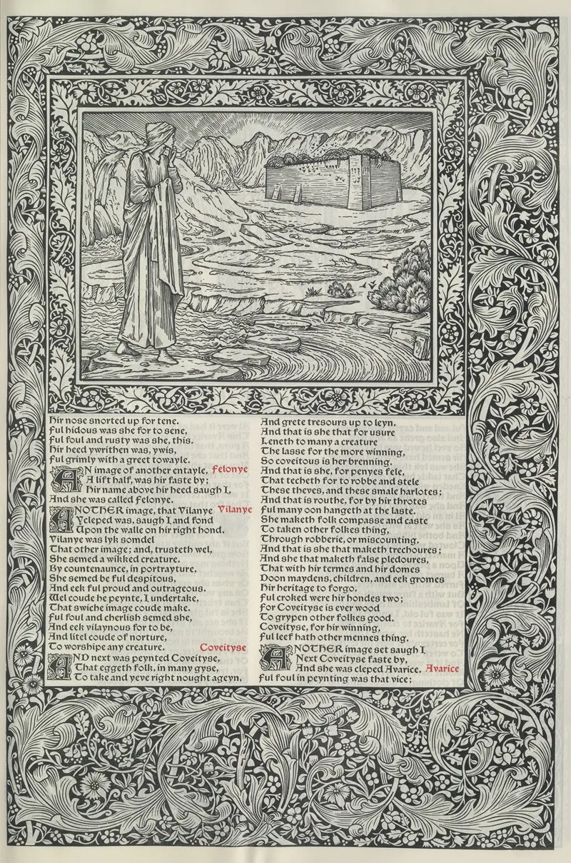 The Works Of Geoffrey Chaucer Pl 33