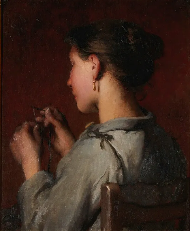 The Young Seamstress 3