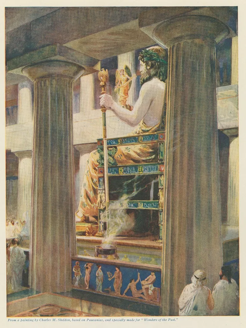 The Zeus Of Pheidias Loftiest Embodiment Of Divinity In Art