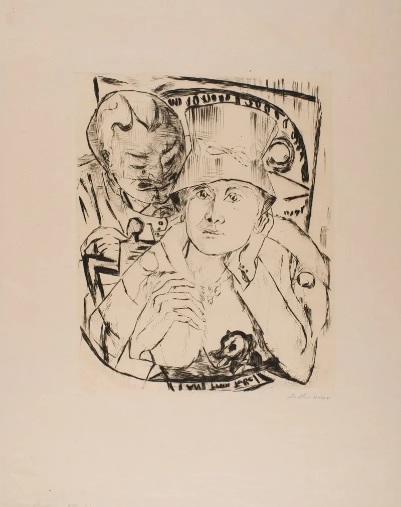 Theater Box by Max Beckmann - Canvas Print