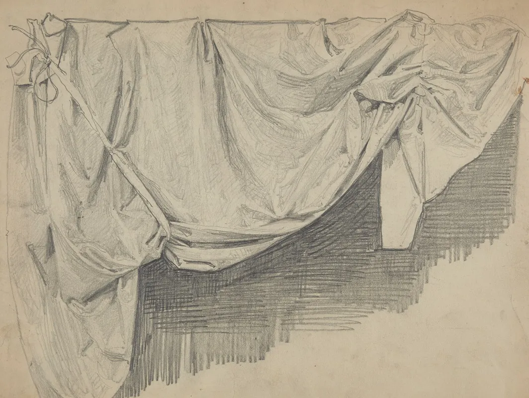 Theatre Curtain by Józef Mehoffer - Canvas Print