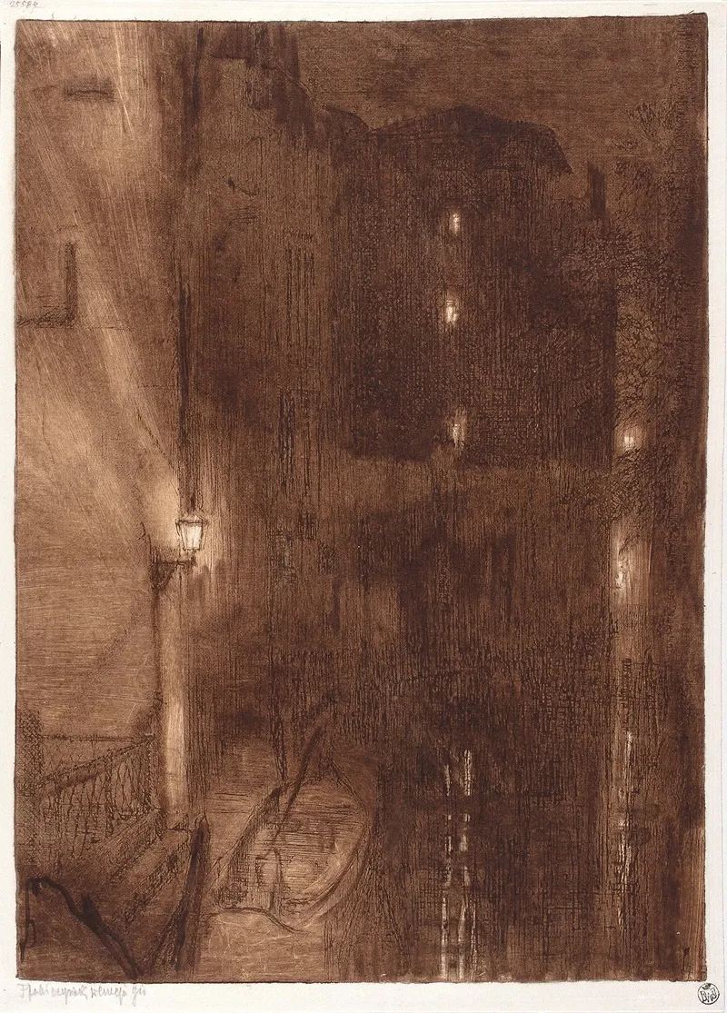 Theme From Venice by Feliks Jabłczyński - Canvas Print