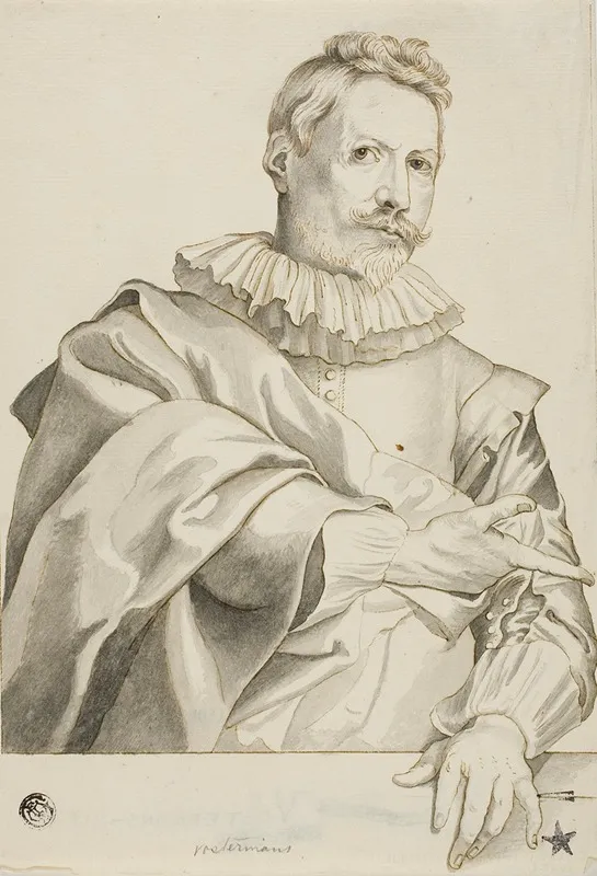 Theodoor Van Loon by Follower of Anthony van Dyck - Canvas Print