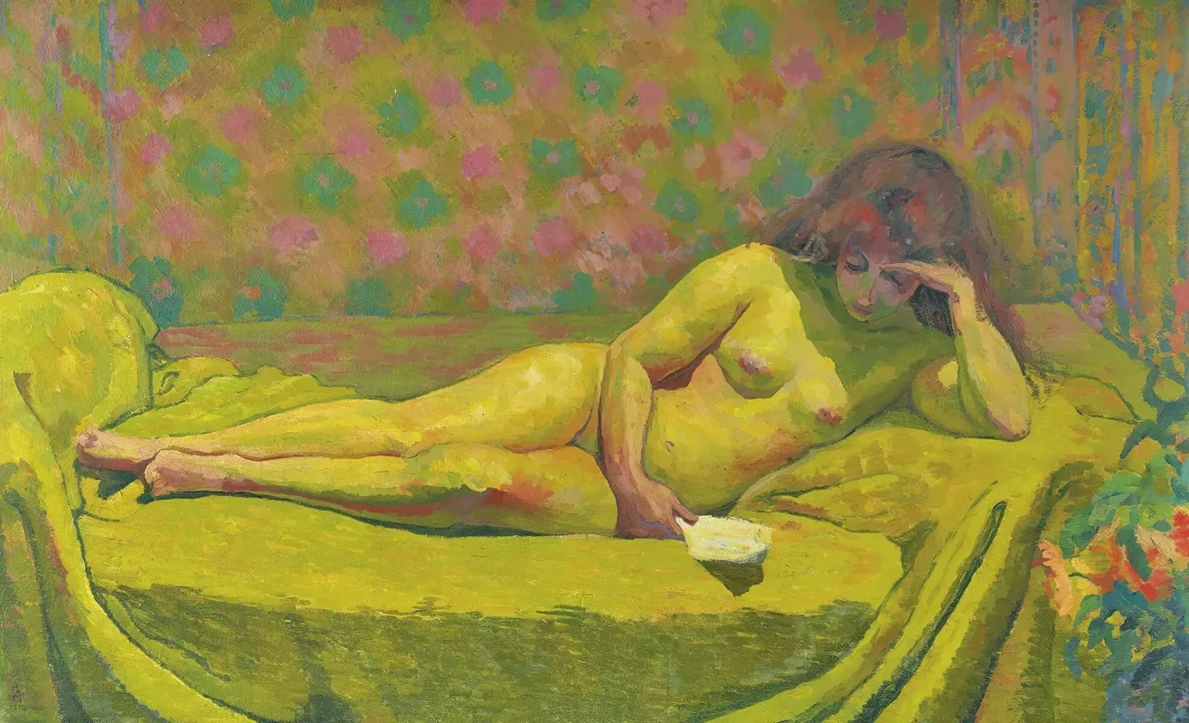 Theodora 2 by Giovanni Giacometti - Canvas Print