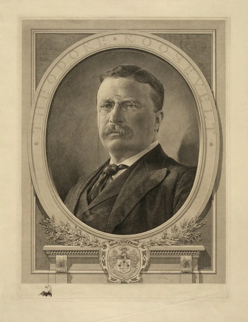 Theodore Roosevelt 9 by Sidney Lawton Smith - Canvas Print