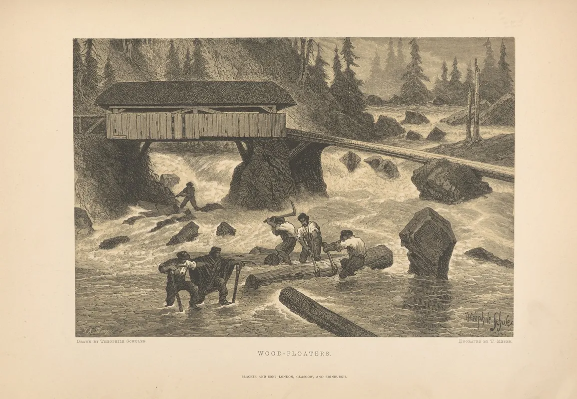 Theophile‎ ‎schuler Wood Floaters