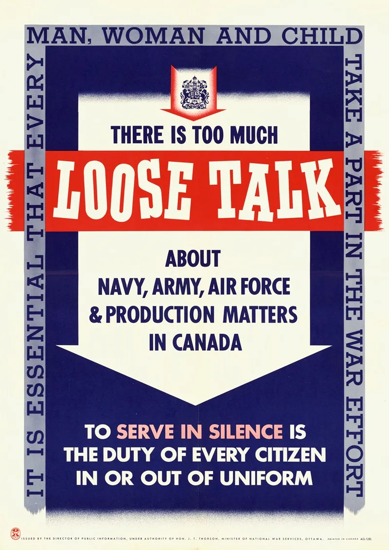 There Is Too Much Loose Talk