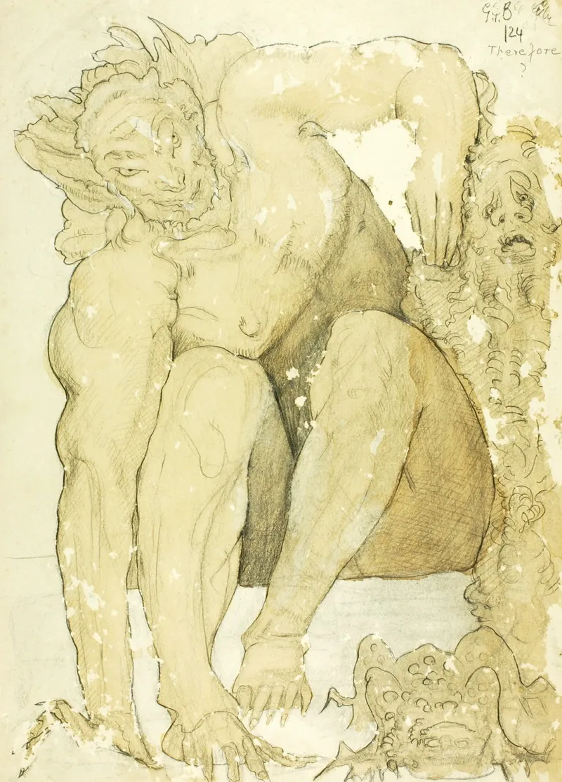 Therefore by George Grey Barnard - Canvas Print