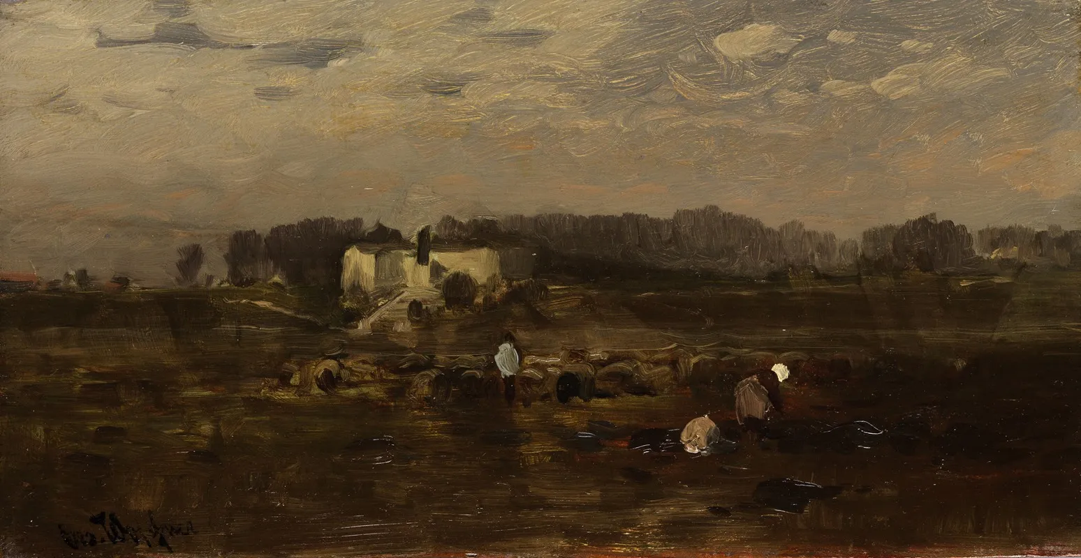 Theresienwiese by Josef Wopfner - Canvas Print