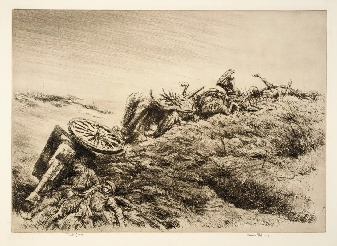 They Hunt No More by Kerr Eby - Canvas Print