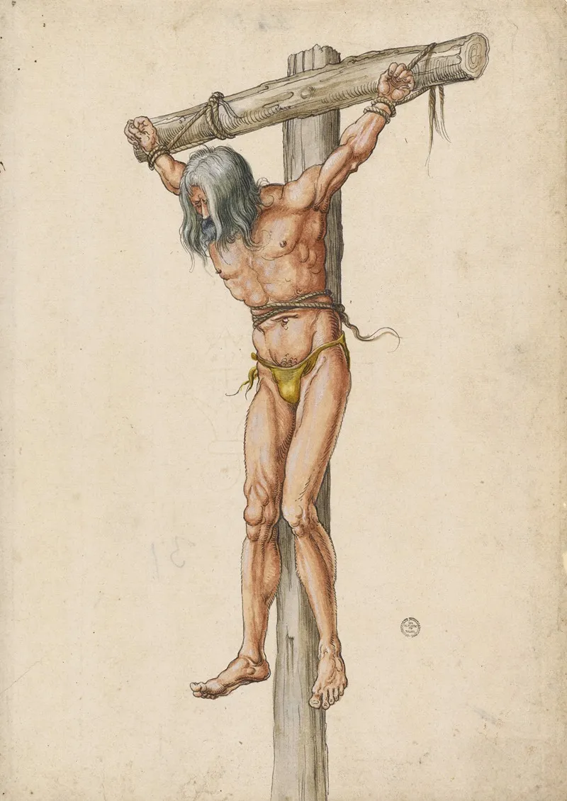 Thief On The Cross To The Left