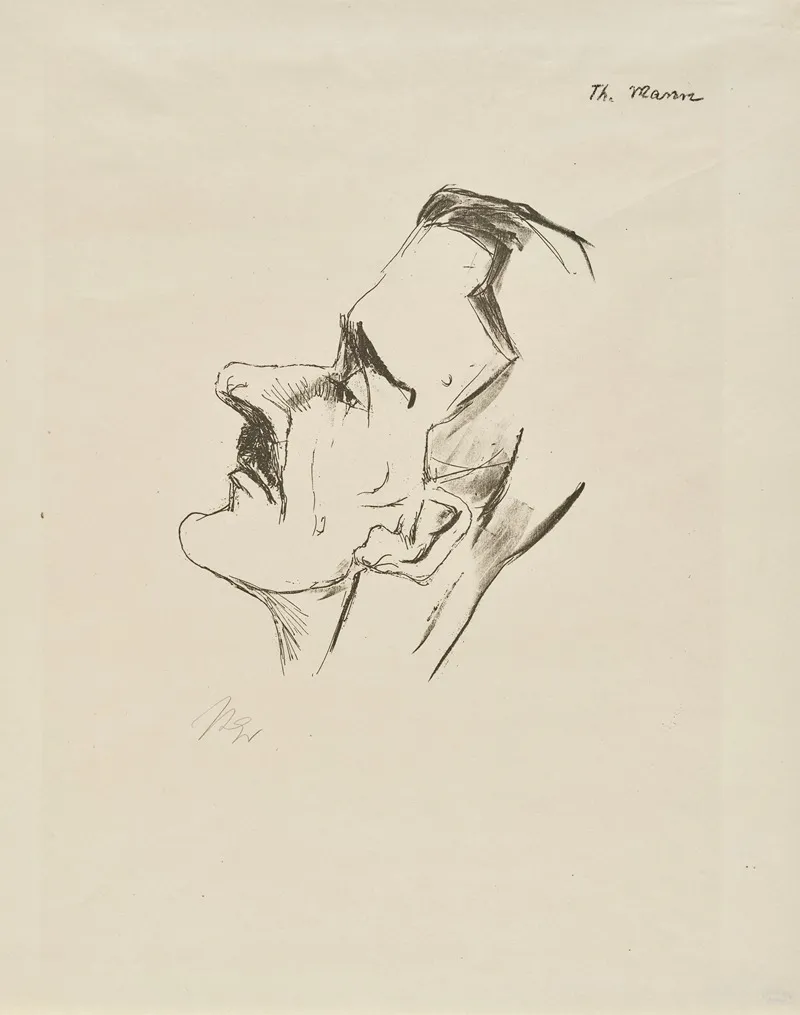 Thomas Mann 2 by Rudolf Grossmann - Canvas Print