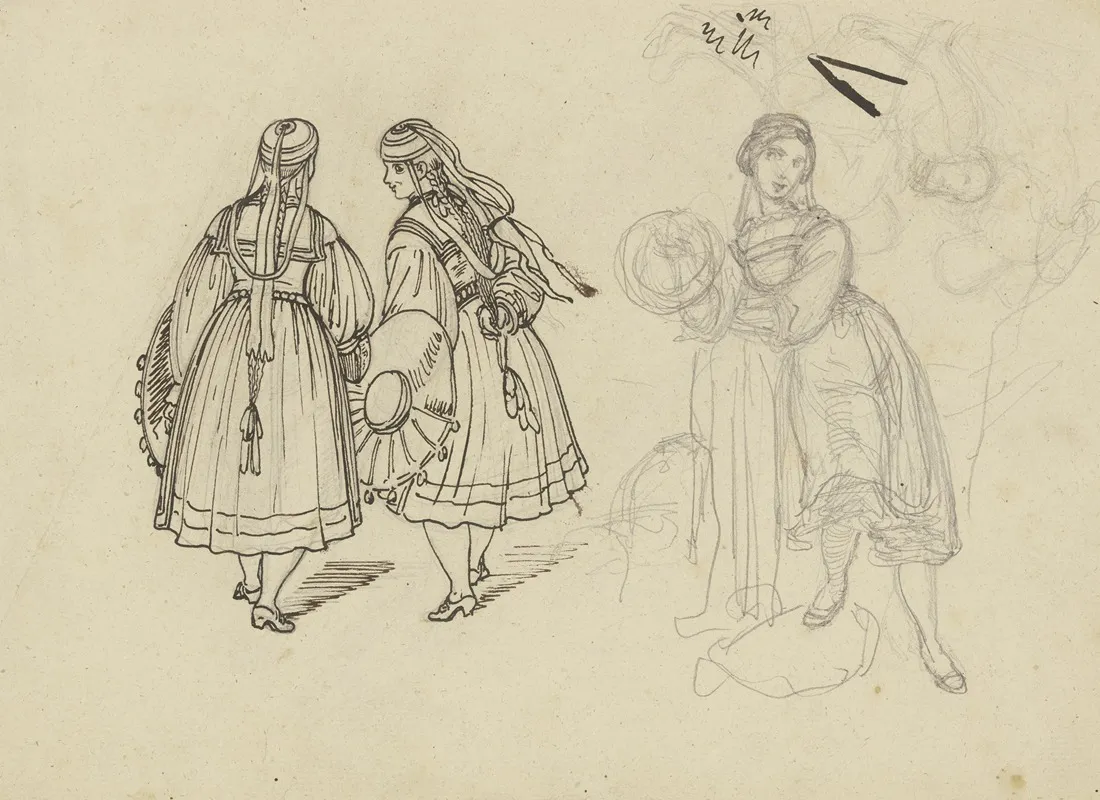 Three Black Forest Girls