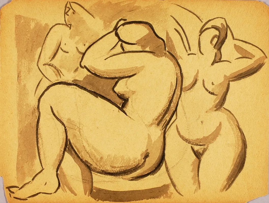 Three Female Nudes 3