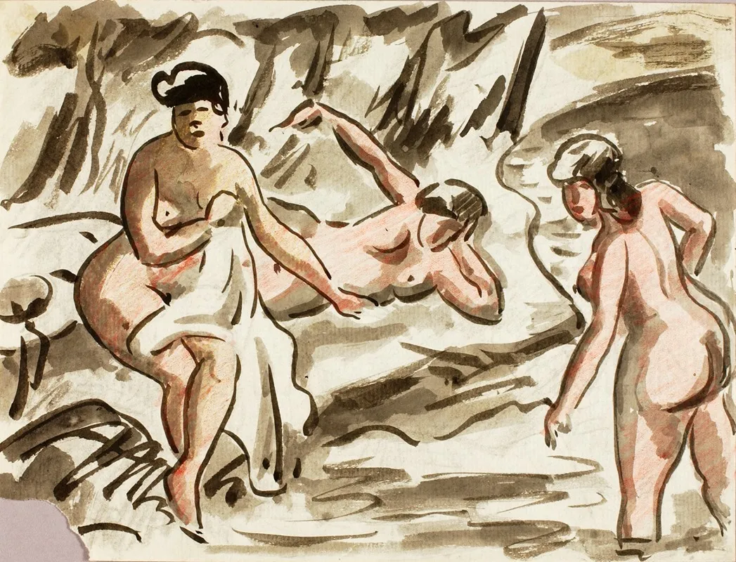 Three Female Nudes 4