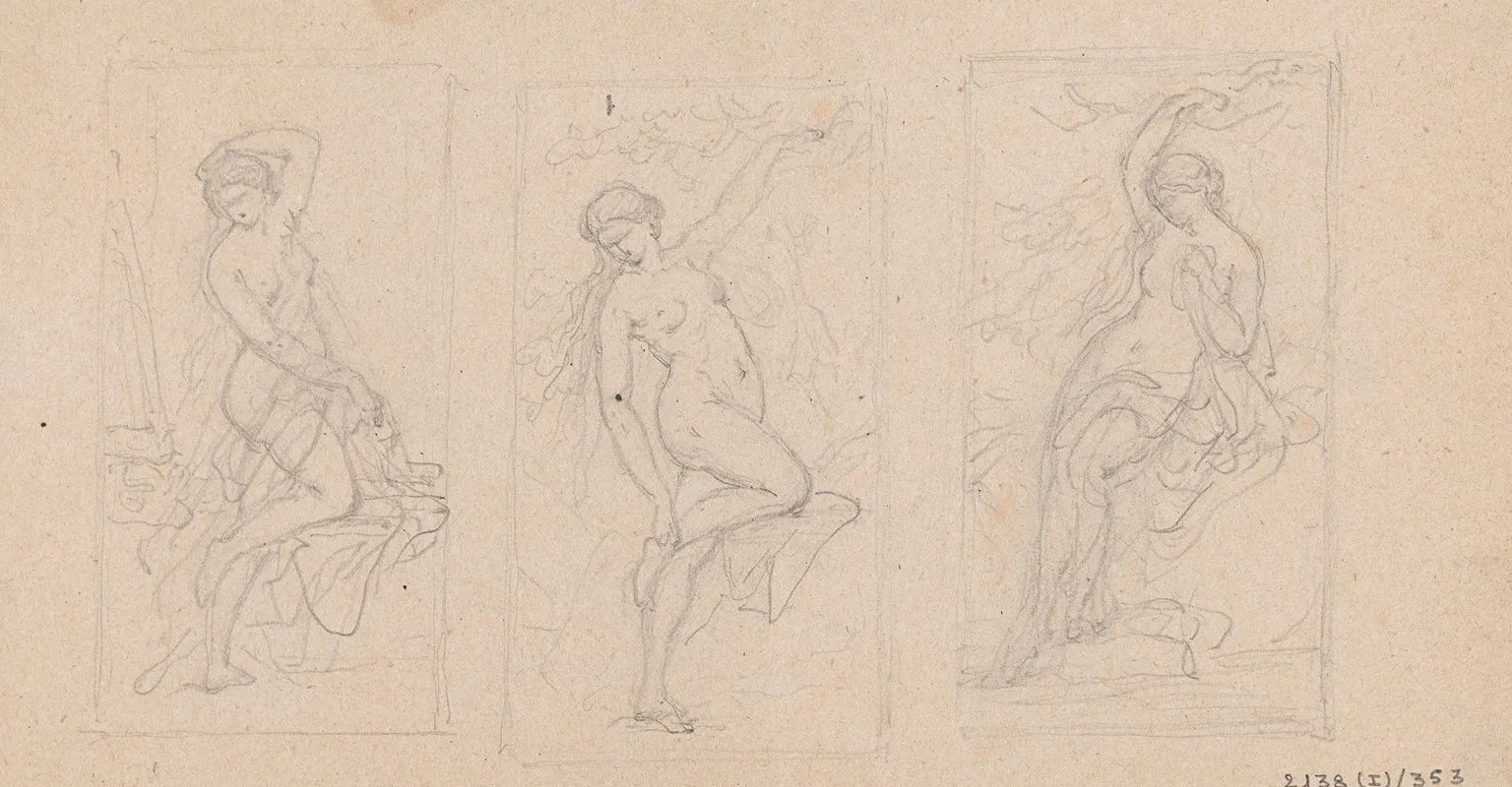 Three Female Nudes 5
