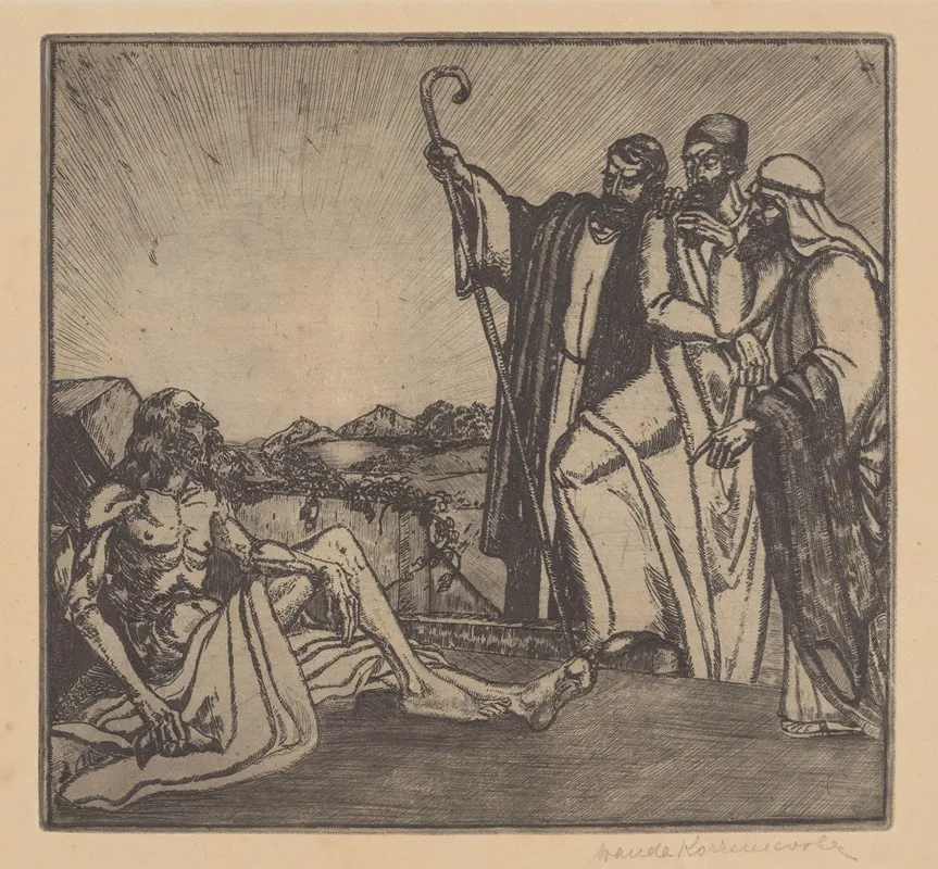 Three Friends Visit Job