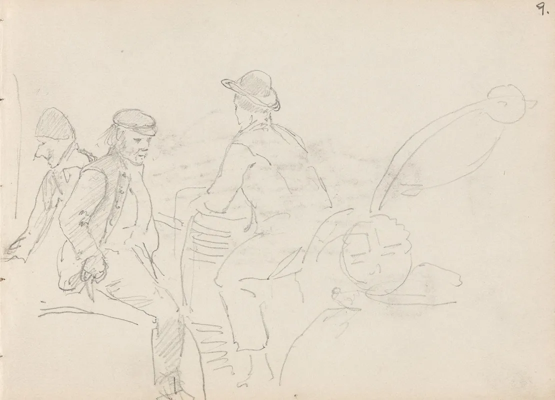 Three Male Figures 2